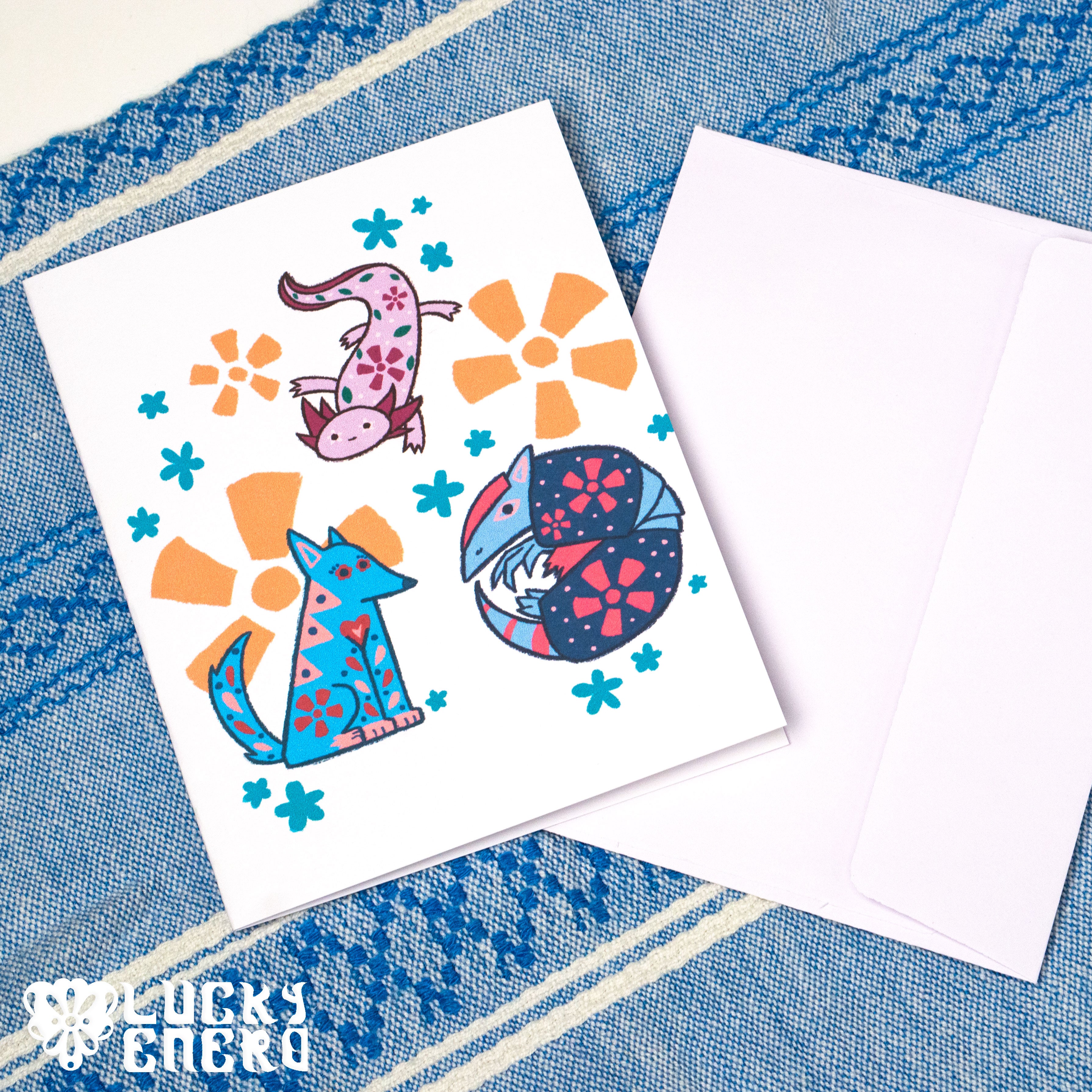 The Gang’s All Here Greeting Card