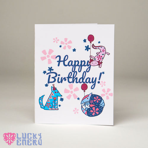 Happy Birthday Greeting Card