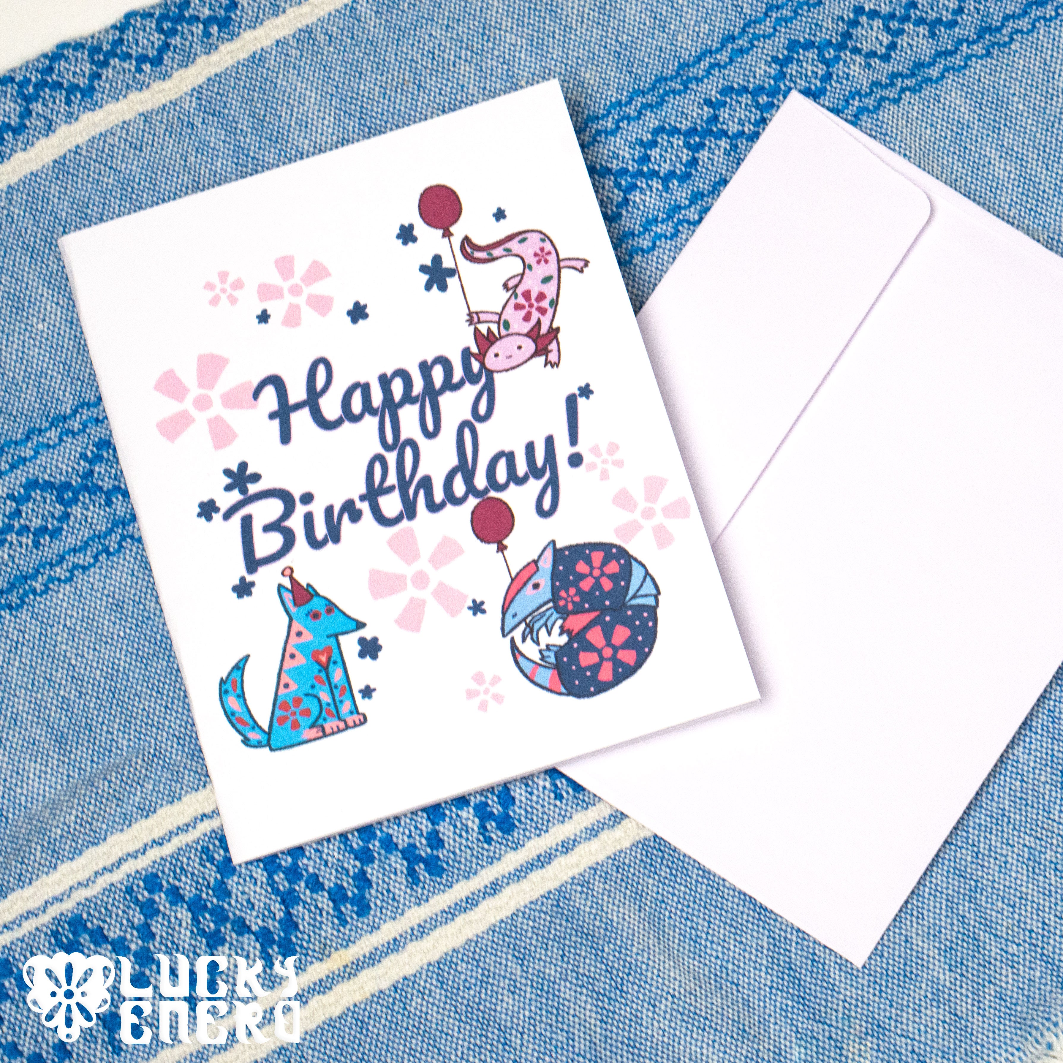 Happy Birthday Greeting Card