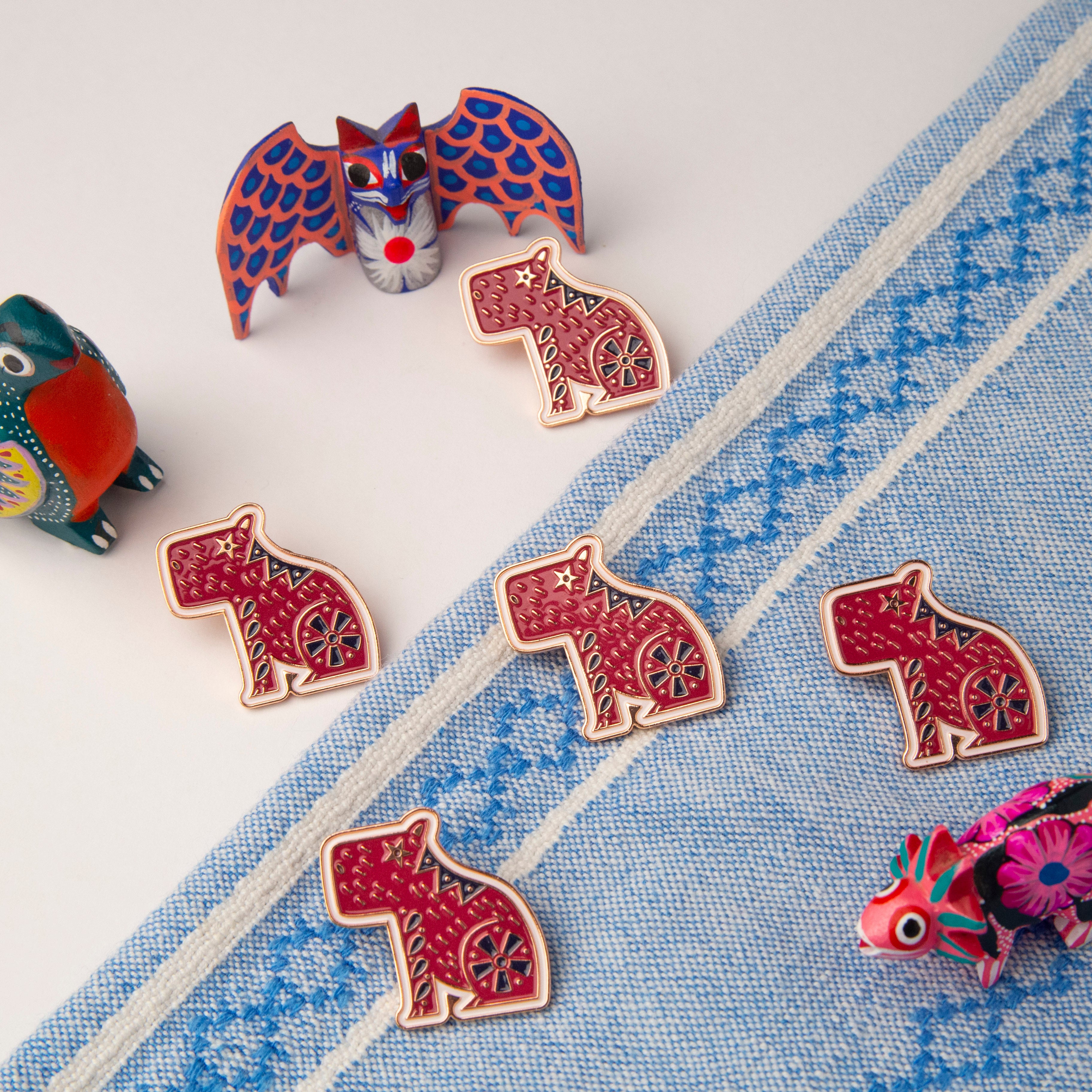Tony Capybara 1.25in Enamel Pin