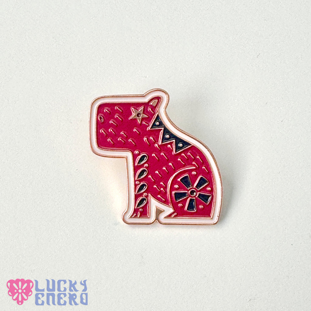 Tony Capybara 1.25in Enamel Pin