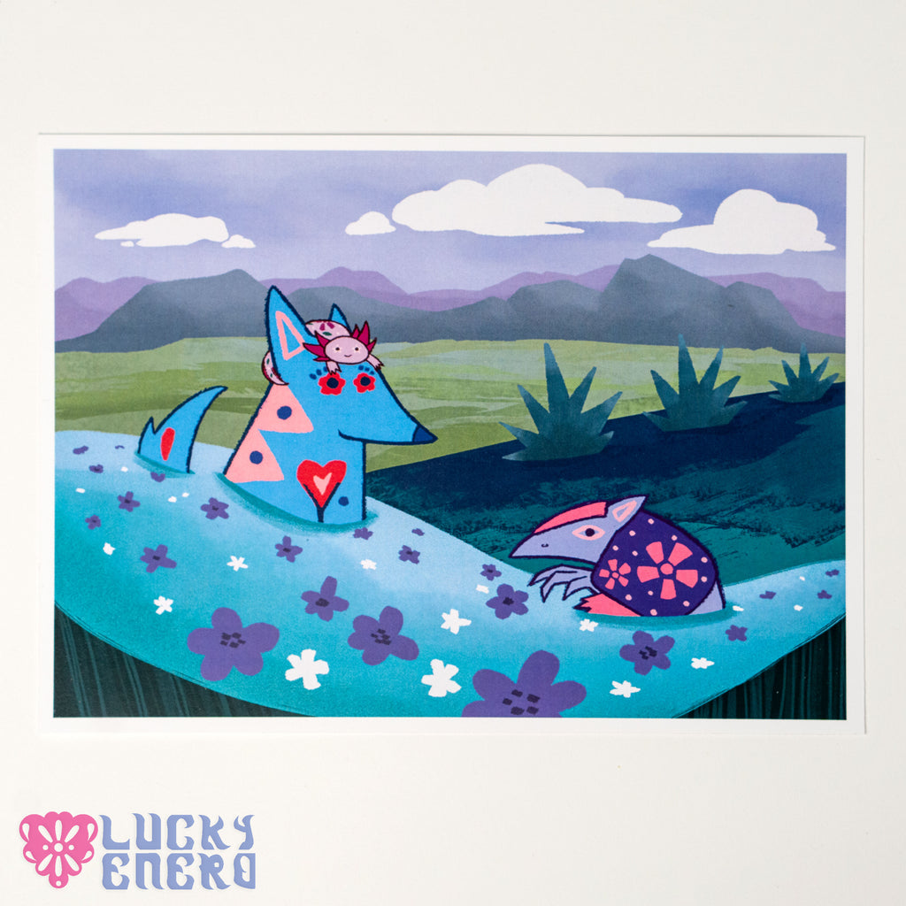 Adventure is Waiting 5x7in Print