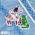 OOPS! Futbol Mascot 4in Sticker