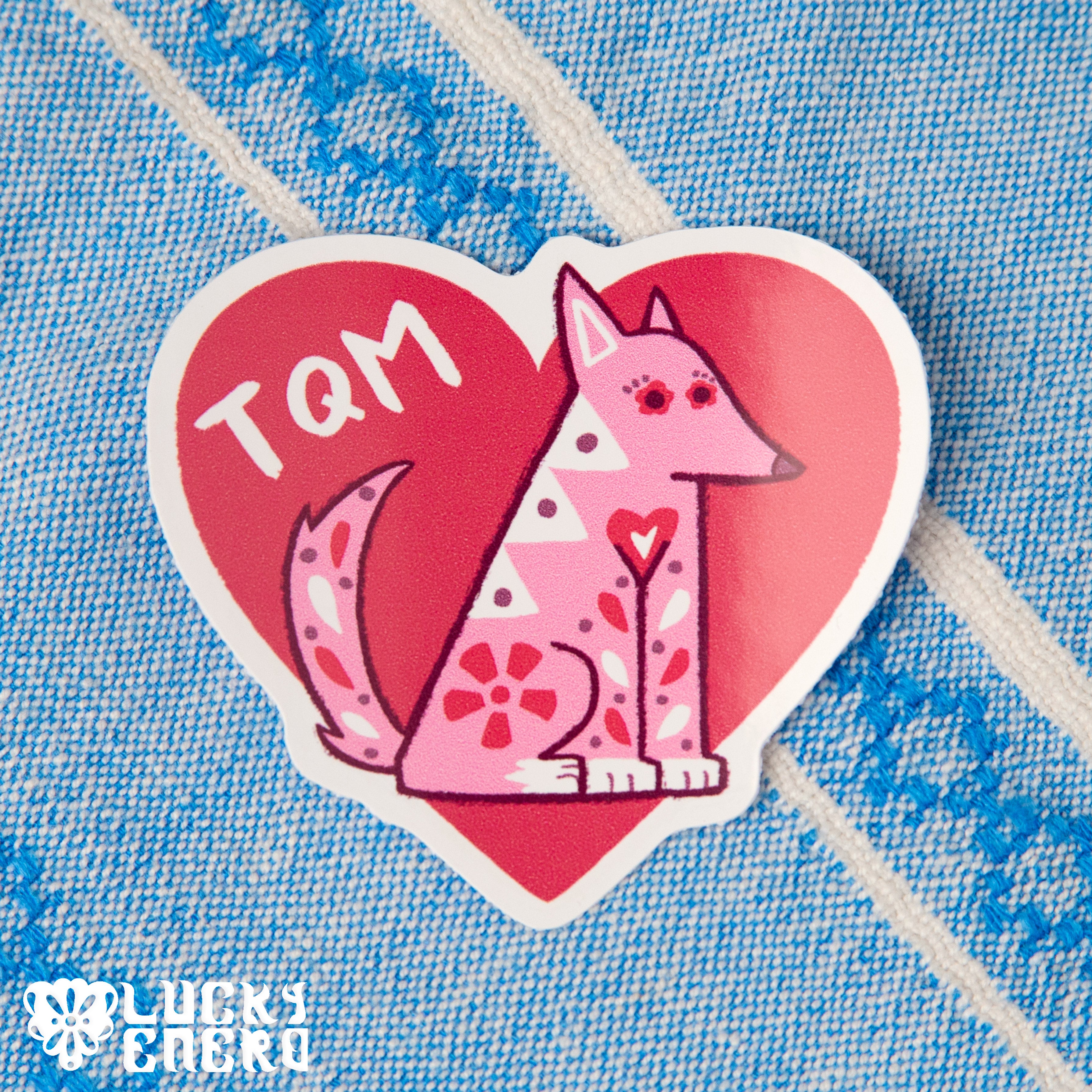 Te Quiero Mucho 3in Glossy Vinyl Sticker