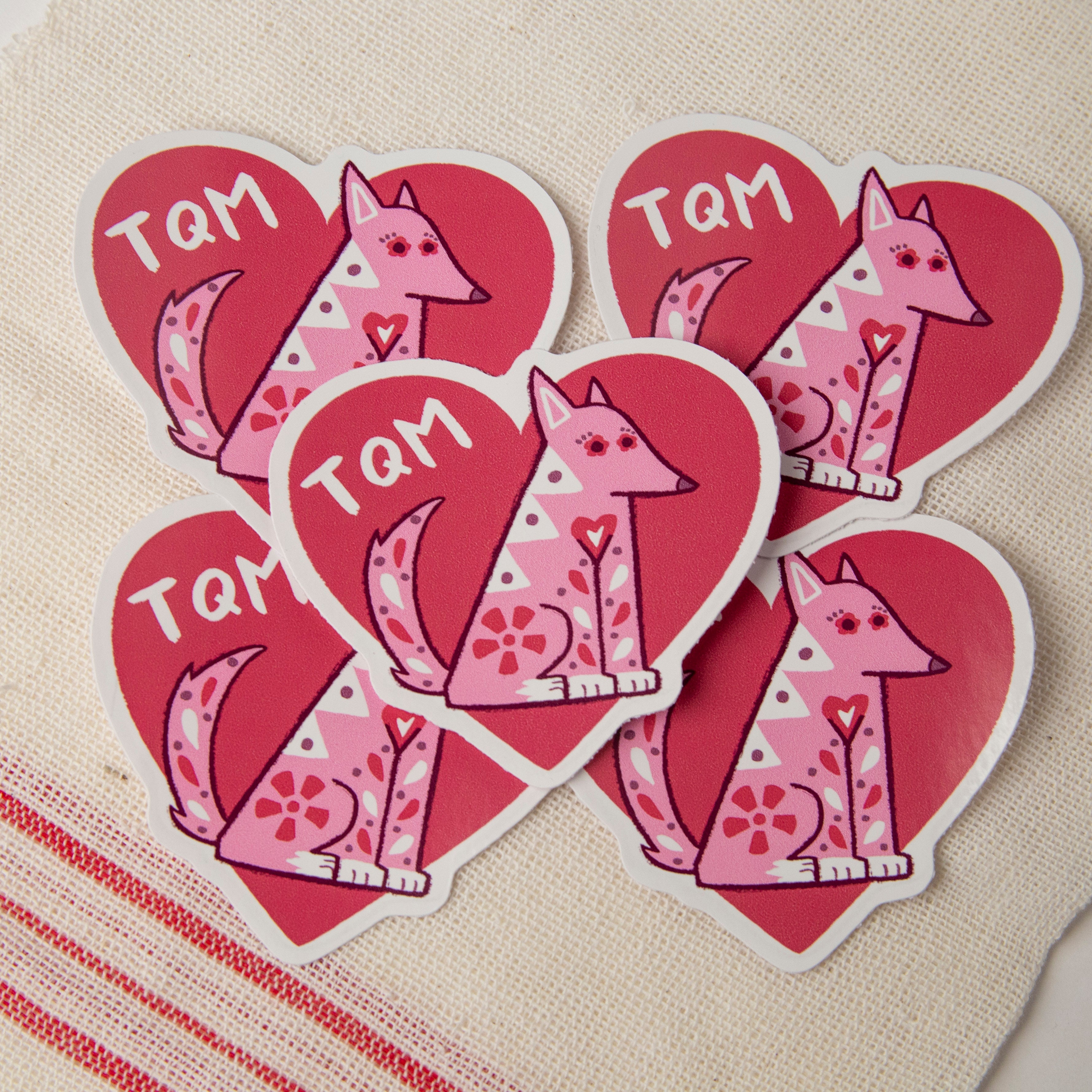 Te Quiero Mucho 3in Glossy Vinyl Sticker