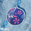 Teo Armadillo 2.5in Holographic Sticker